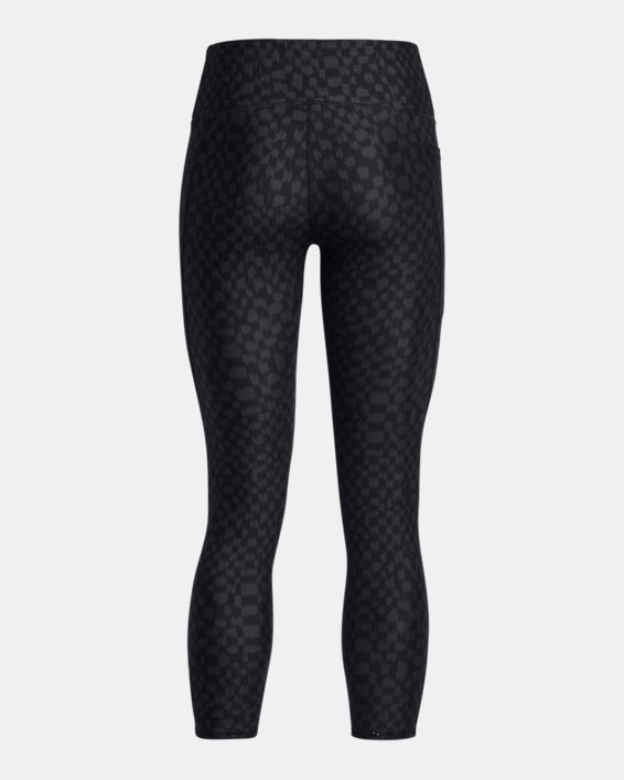 Damen HeatGear® Armour Printed 7/8 Leggings, Black, pdpMainDesktop image number 5